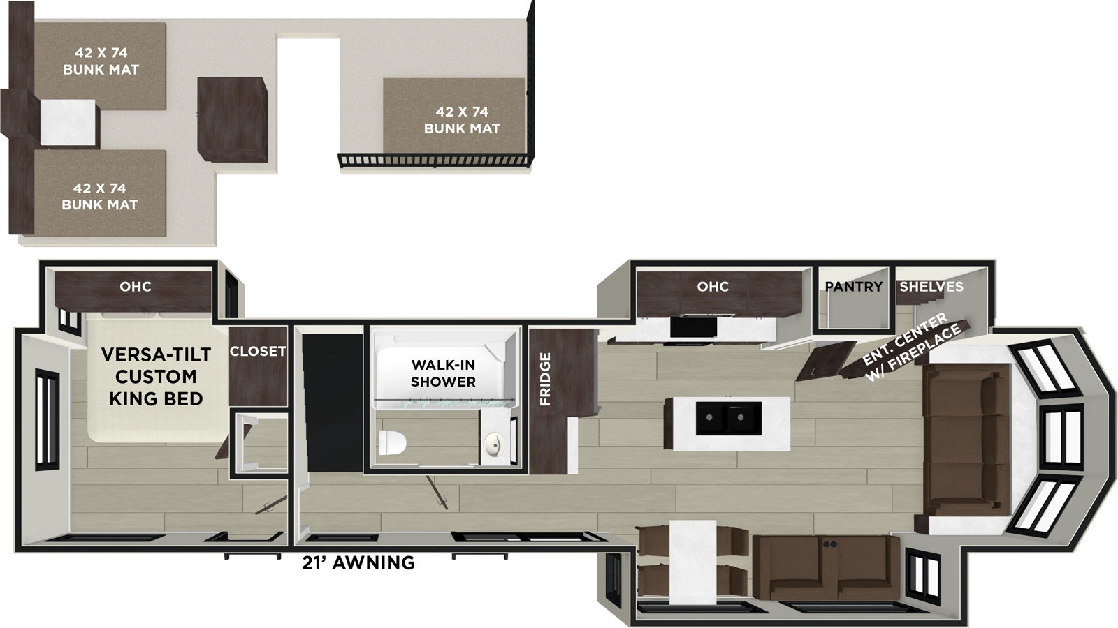 2026 Forest River Salem Villa 42FLDL, $ 65,999