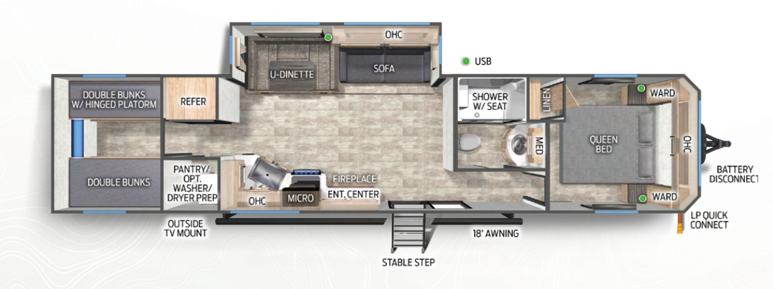 2024 Forest River Cherokee Timberwolf 39TN, $ 36,995