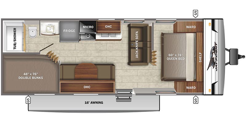 2022 Jayco Jay Flight SLX 8 264BHW, $ 16,289