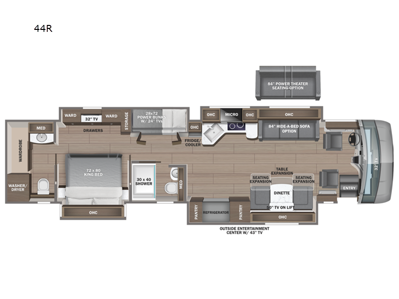 2025 Entegra Coach Anthem 44R, $ 519,990