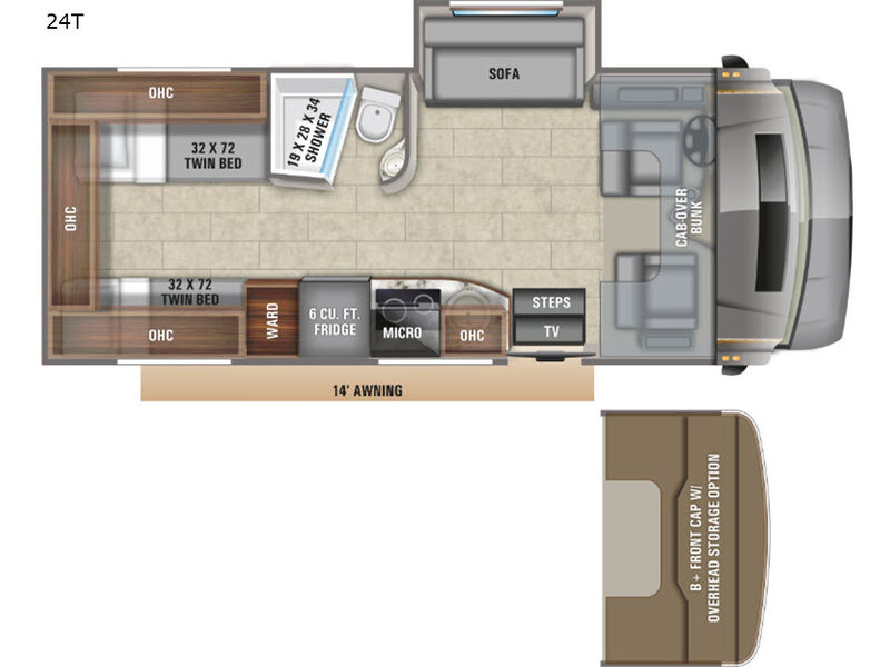 2020 Entegra Coach Qwest 24T, $ 119,990