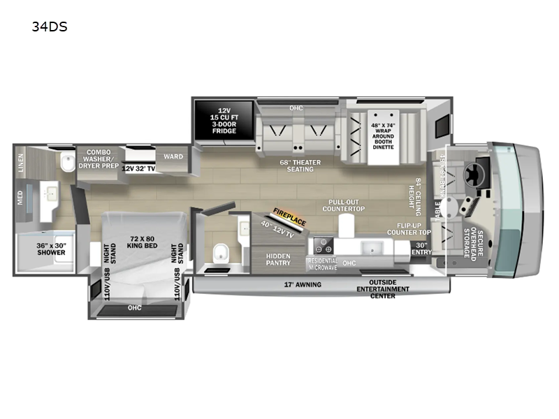 2025 Forest River FR3 34DS, $ 203,433