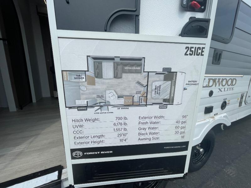 2025 Forest River Wildwood X-Lite 25ICE, $ 47,828