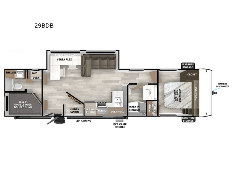 2025 Forest River Salem 29BDB, $ 53,485