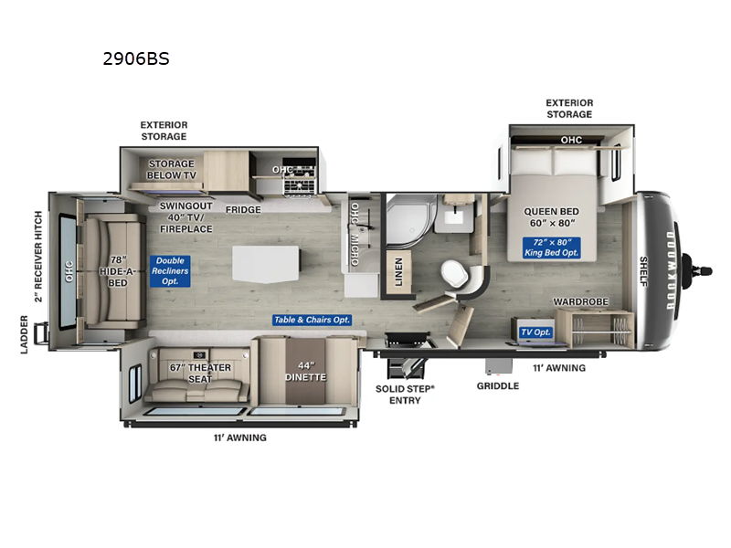 2025 Forest River Rockwood Ultra Lite 2906BS, $ 69,590