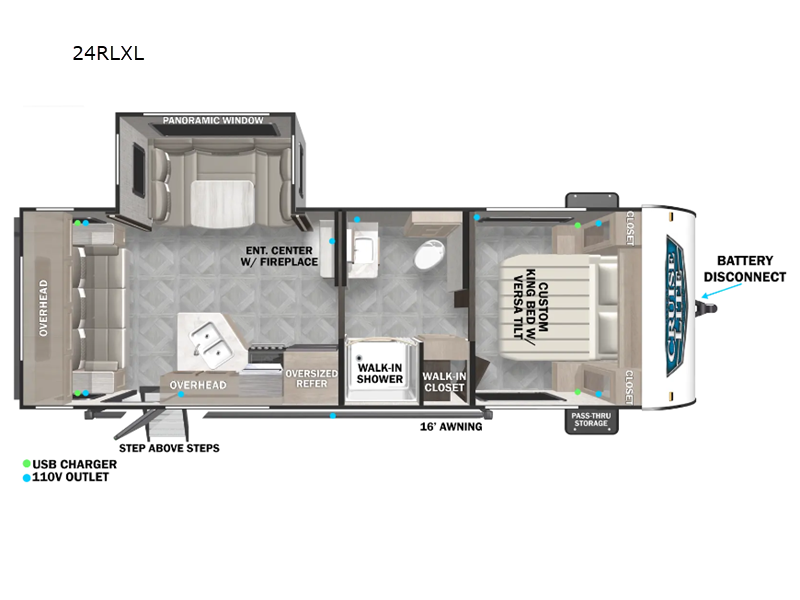 2024 Forest River Salem Cruise Lite 24RLXL, $ 25,990