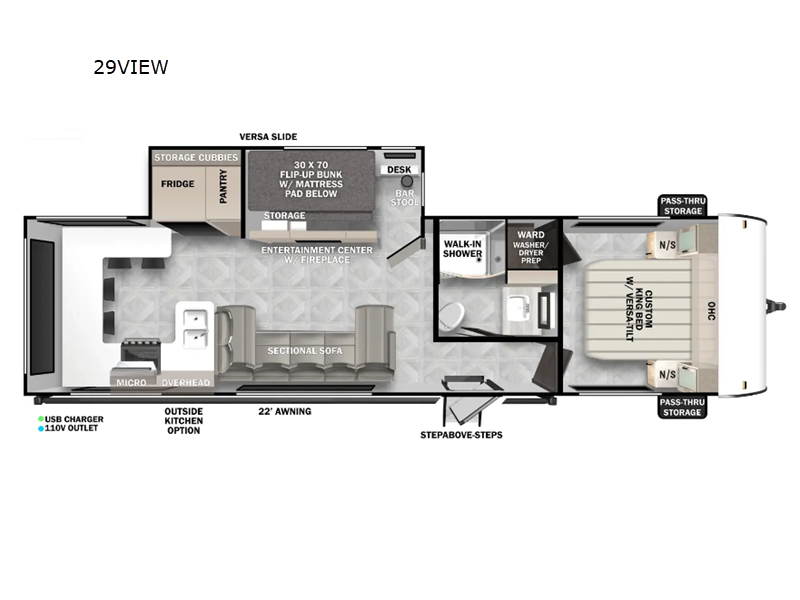 2024 Forest River Salem 29VIEW, $ 29,990