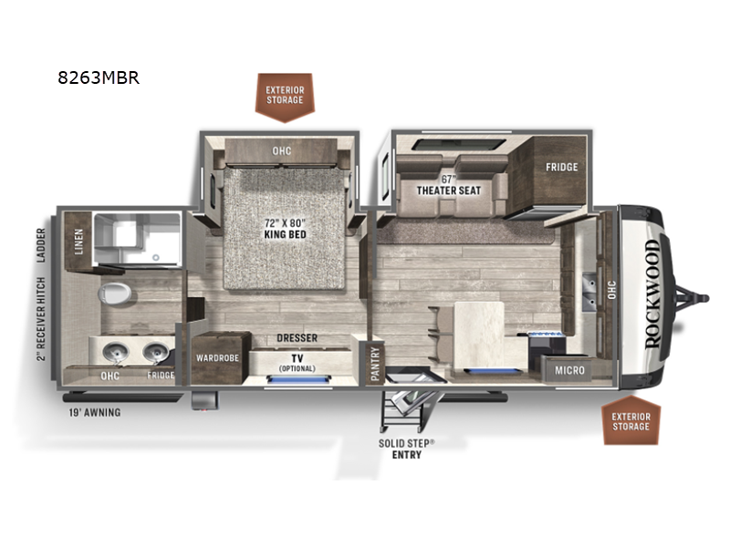 2024 Forest River Rockwood Signature Travel Traile, $ 44,990
