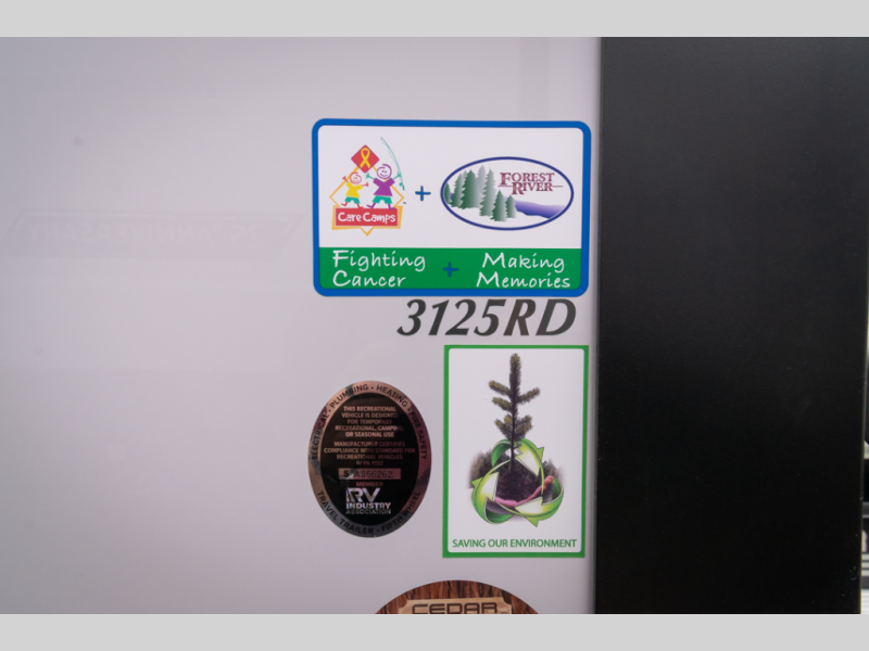 2024 Forest River Cedar Creek Experience 3125RD, $ 99,342