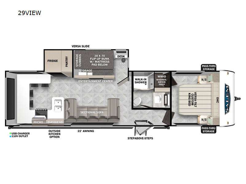 2024 Forest River Salem 29VIEW, $ 51,417