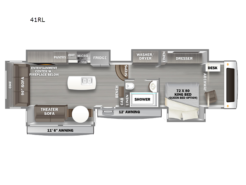 2023 Forest River Riverstone 41RL, $ 240,692