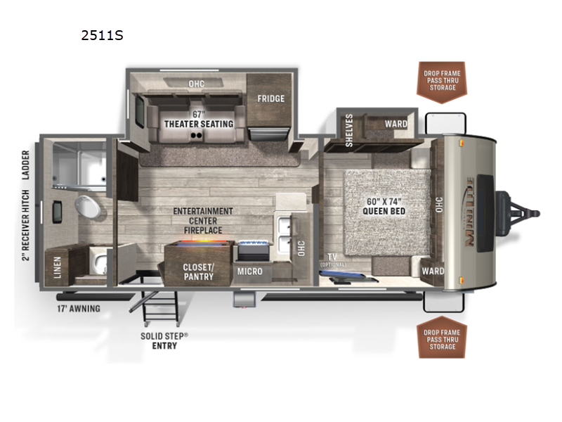 2022 Forest River Rockwood Mini Lite 2511S, $ 0