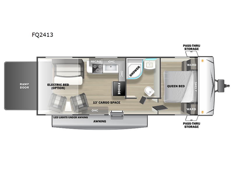 2022 Forest River Stealth FQ2413, $ 49,990
