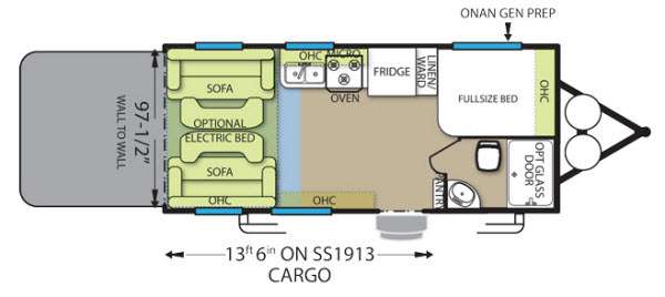 2014 Forest River Stealth SS1913, $ 11,999