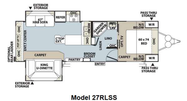 2013 Forest River Flagstaff Super Lite 27RLSS, $ 0