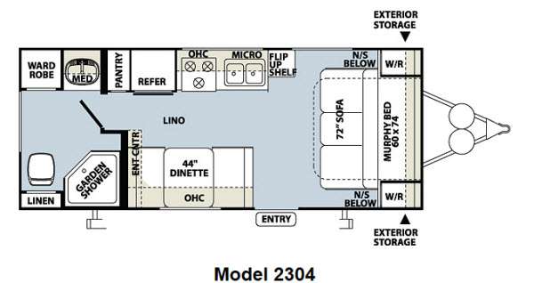 2012 Forest River Rockwood 2304, $ 17,990