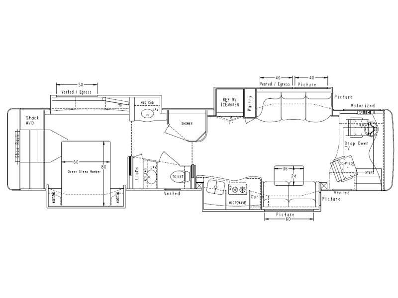 2013 Foretravel Motorcoach Phenix 404S, $ 219,990