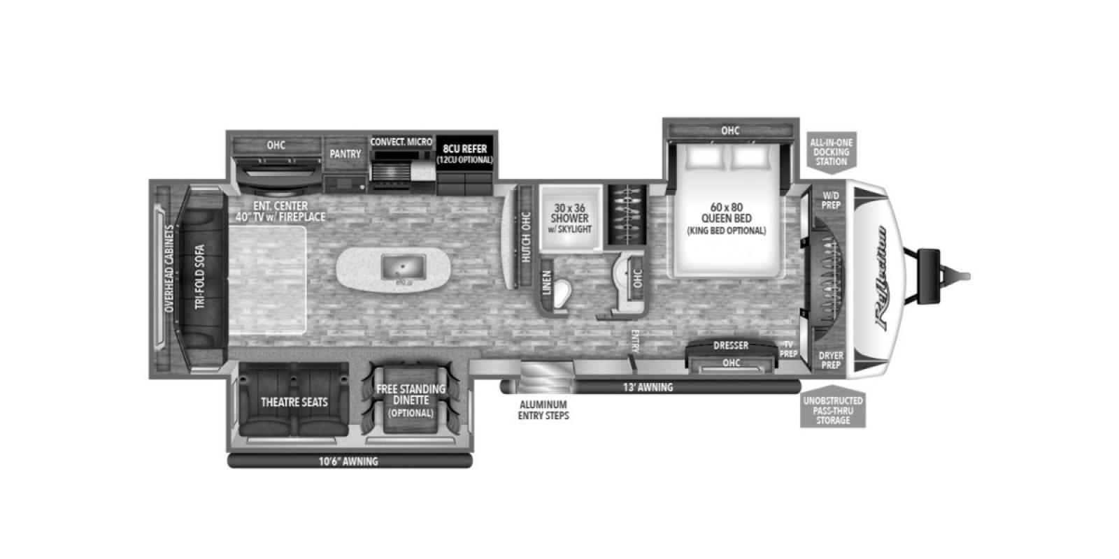 2017 Grand Design Reflection Travel Trailer 315RLT, $ 24,900