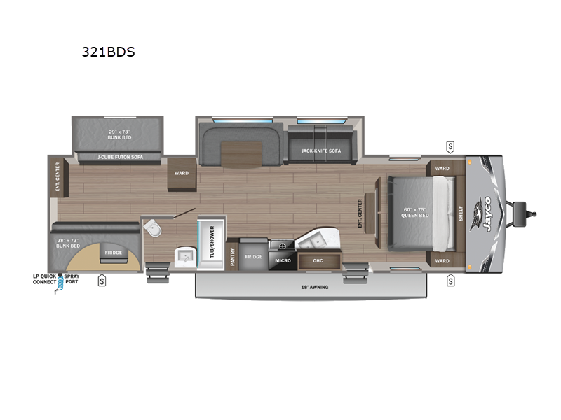 2026 Jayco Jay Flight SLX 321BDS, $ 47,093