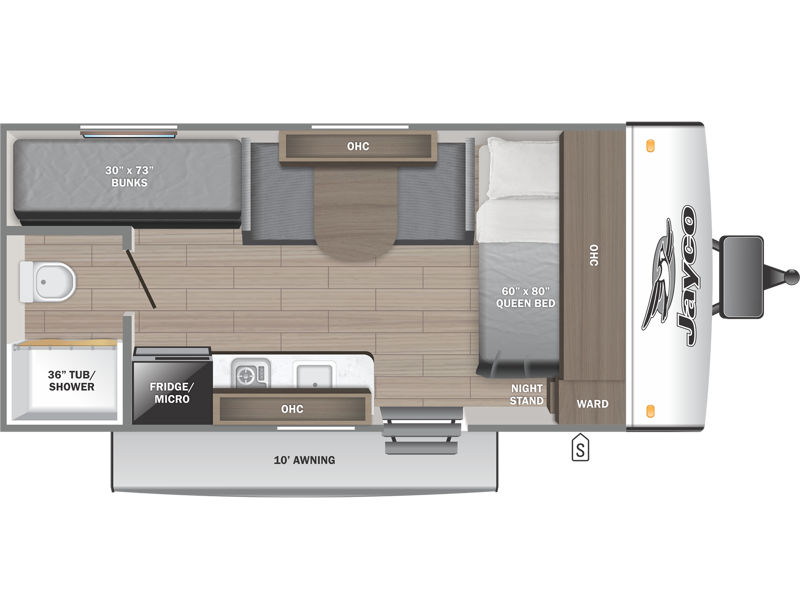 2025 Jayco Jay Feather Air SL 17BHSL, $ 24,743
