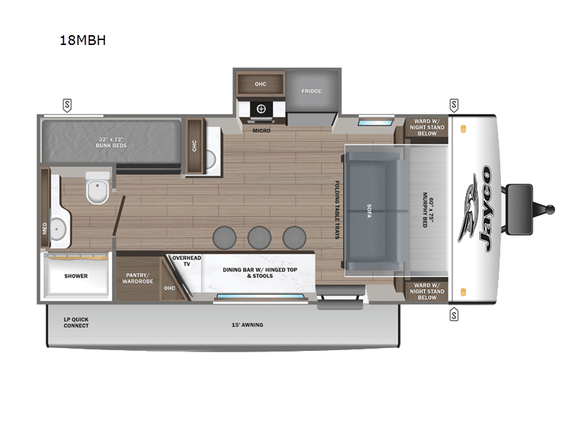 2025 Jayco Jay Feather Air 18MBH, $ 25,990
