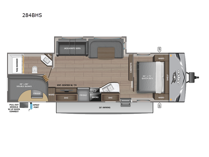 2025 Jayco Jay Flight 284BHS, $ 45,767