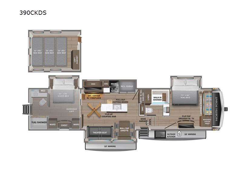2025 Jayco North Point 390CKDS, $ 98,990