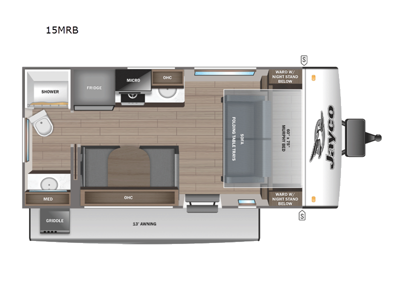 2025 Jayco Jay Feather Air 15MRB, $ 41,056
