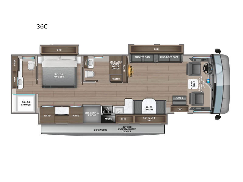 2023 Jayco Precept 36C, $ 224,086