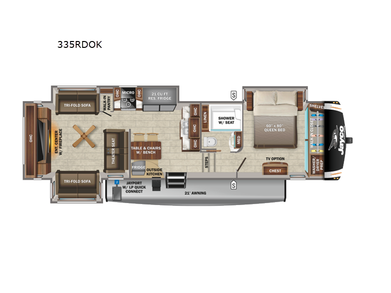 2022 Jayco Eagle 335RDOK, $ 59,990