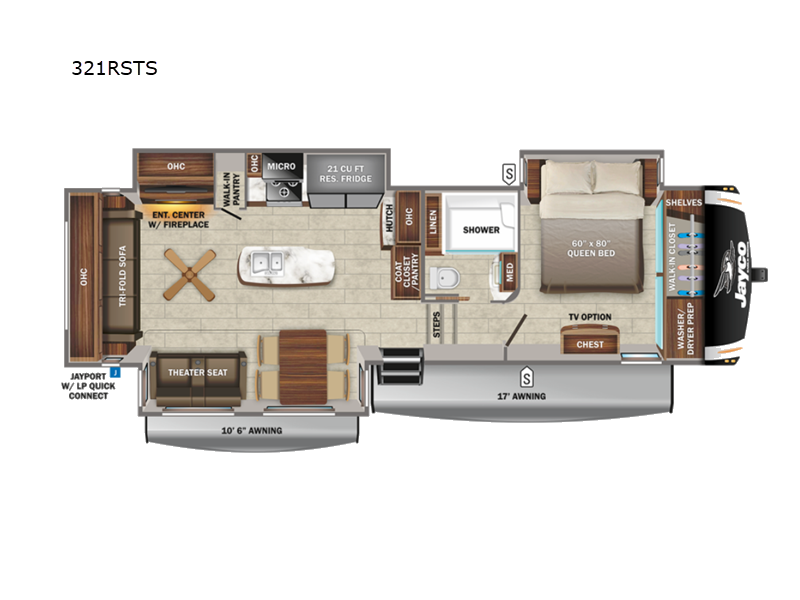 2022 Jayco Eagle 321RSTS, $ 0