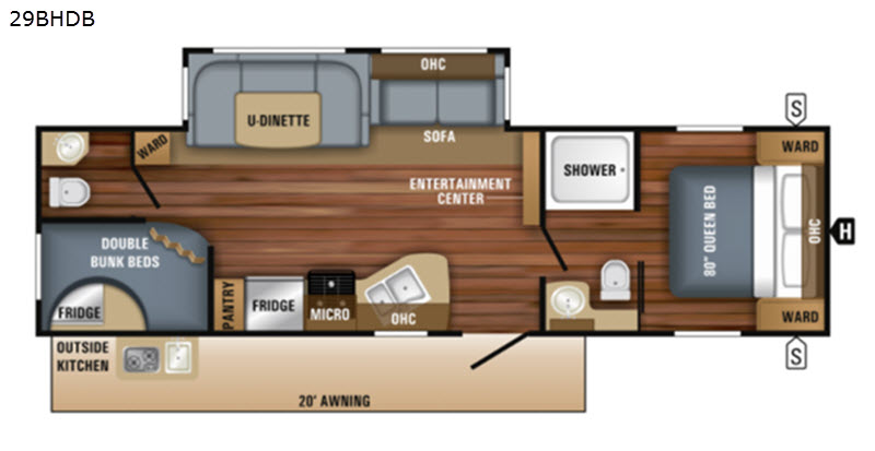 2018 Jayco Jay Flight 29BHDB, $ 0