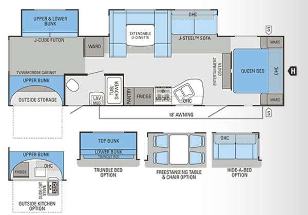 2013 Jayco Eagle 314 BDS, $ 0