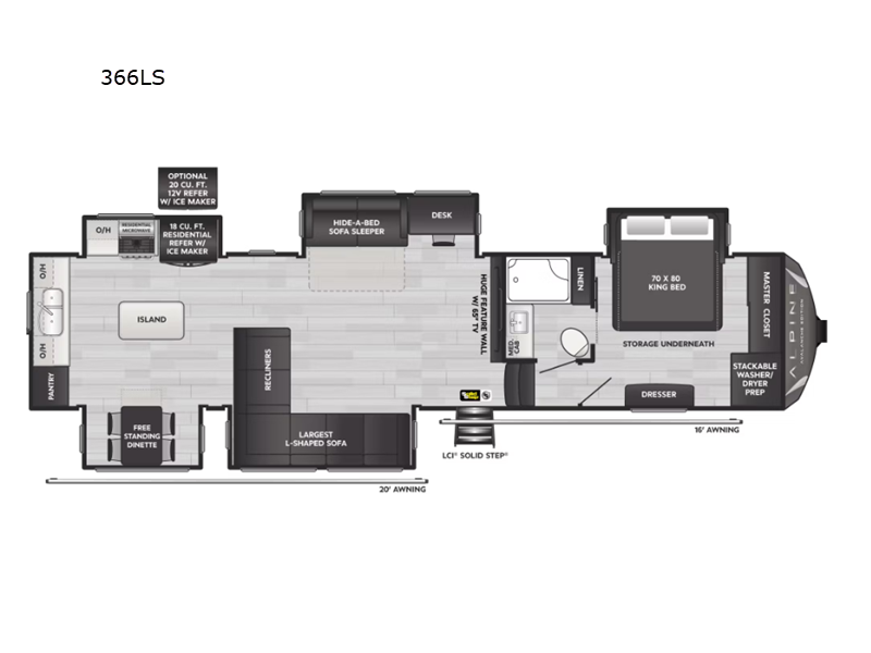 2025 Keystone Alpine Avalanche Edition 366LS, $ 104,110