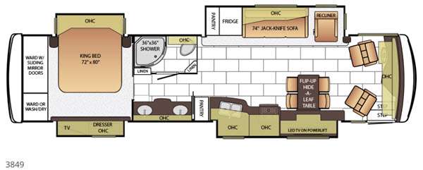 2015 Newmar Ventana LE 3849, $ 129,990