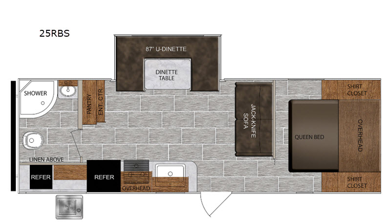 2020 Prime Time Manufacturing Tracer Breeze 25RBS, $ 0