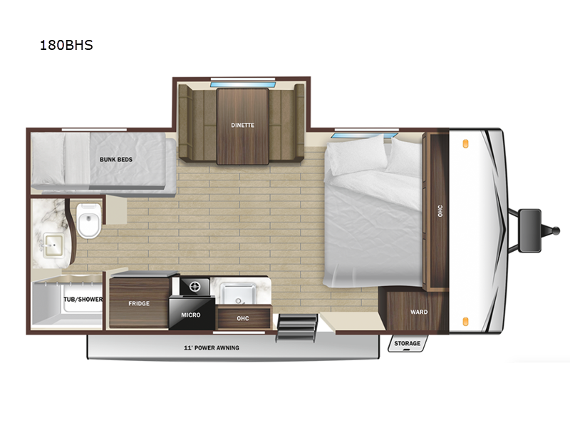 2025 Starcraft Autumn Ridge 180BHS, $ 28,929
