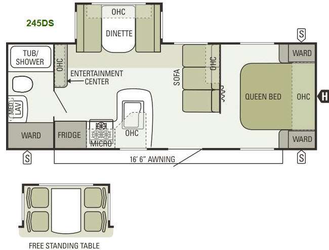 2013 Starcraft Autumn Ridge 245DS, $ 18,990