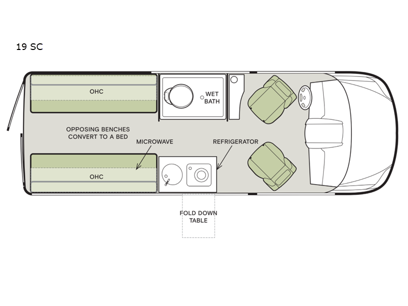 2022 Tiffin Motorhomes Cahaba 19 SC, $ 0