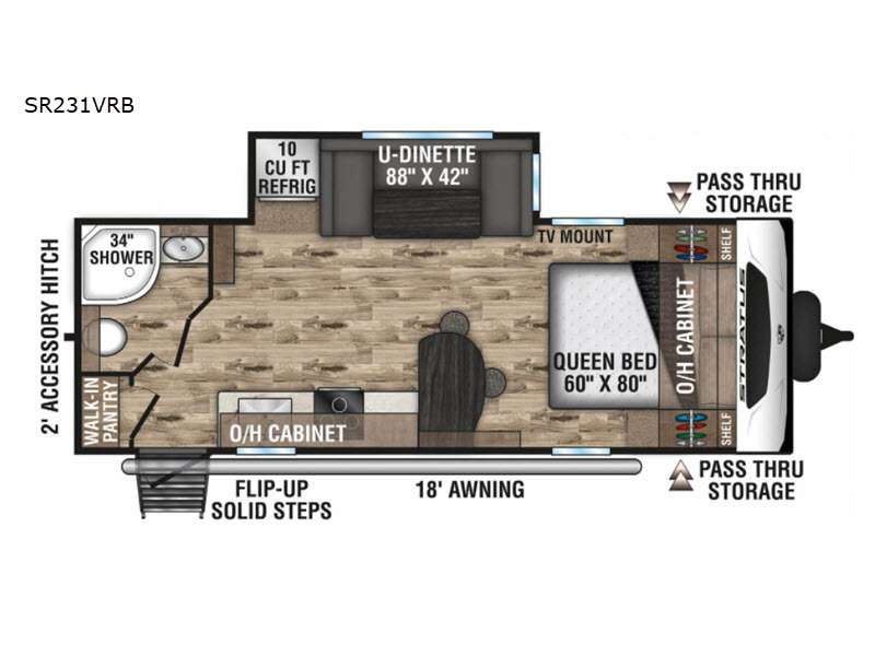 2021 Venture Stratus SR231VRB, $ 0