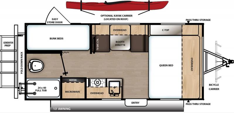 2021 Coachmen Catalina Expedition 192BH, $ 15,999
