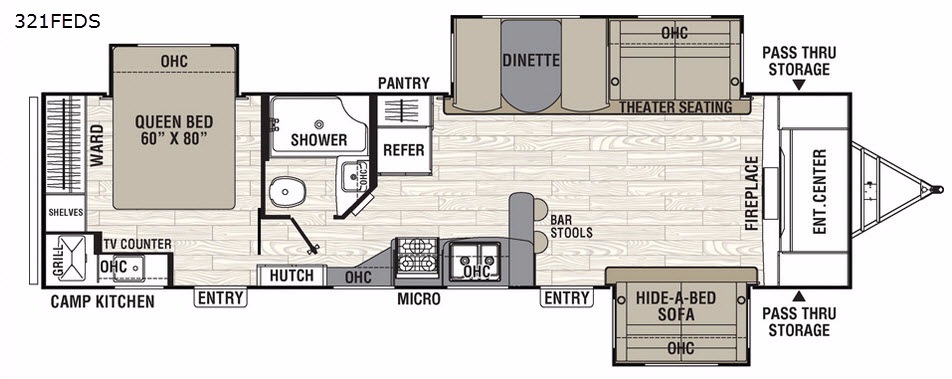 2017 Coachmen Freedom Express Liberty Edition 321F, $ 0