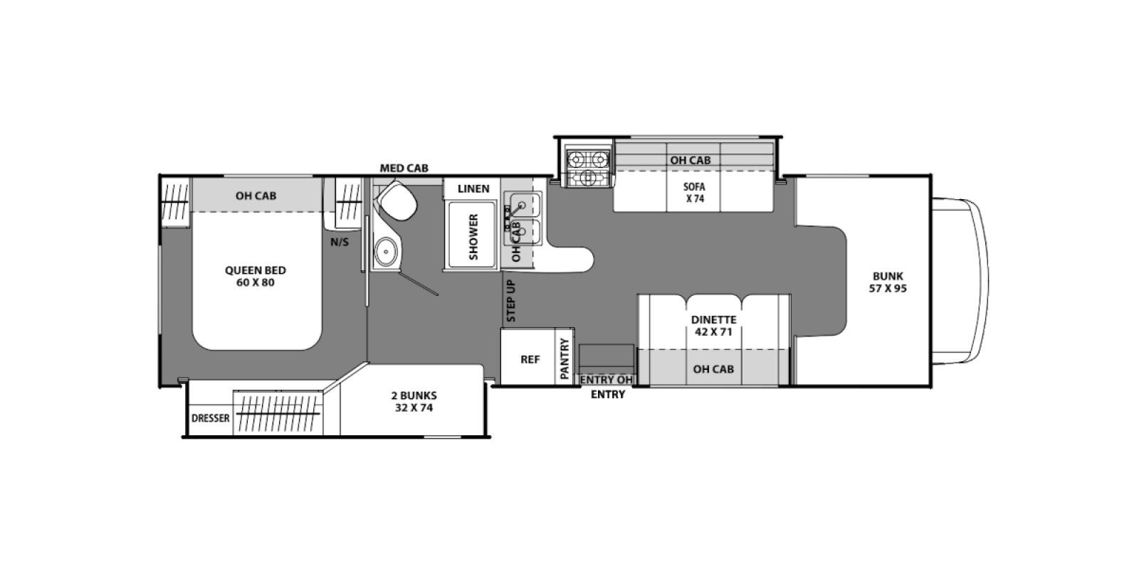 2015 Coachmen Freelander Ford E-450 32BH, $ 49,900