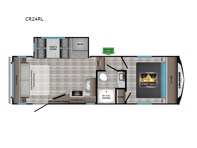 2022 CrossRoads Cruiser Aire CR24RL, $ 39,990