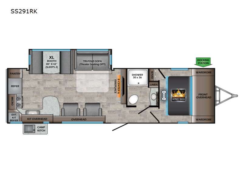 2021 CrossRoads Sunset Trail Super Lite SS291RK, $ 39,990