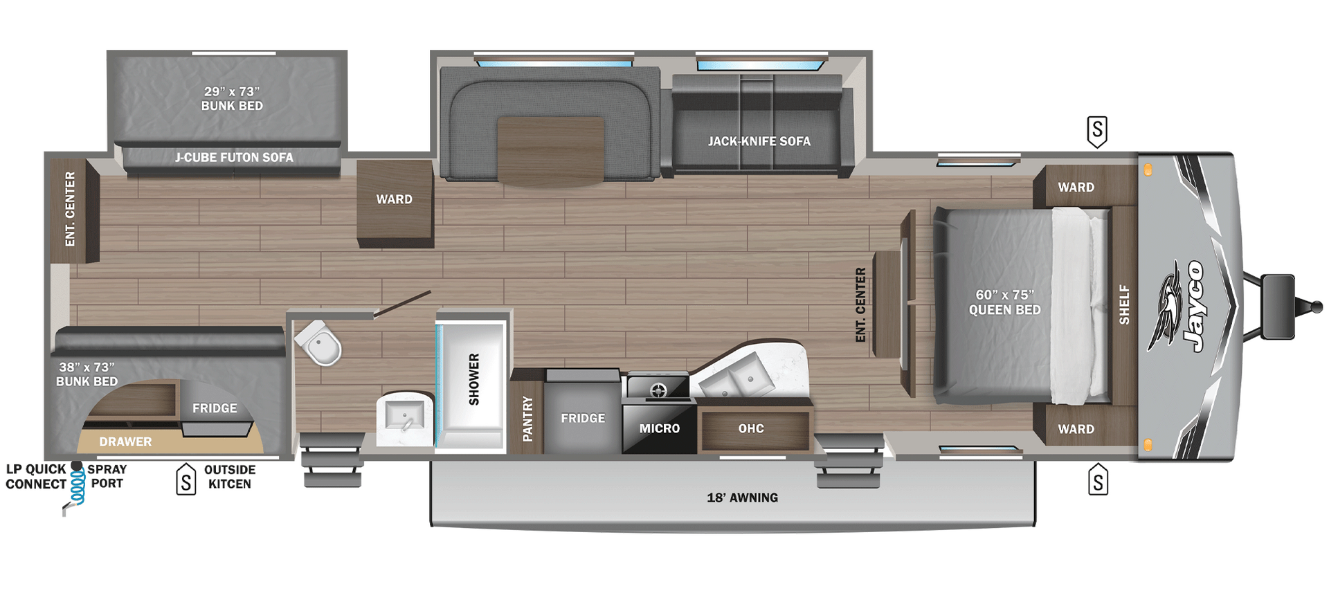 2026 Jayco Jay Flight SLX 321BDS, $ 34,999
