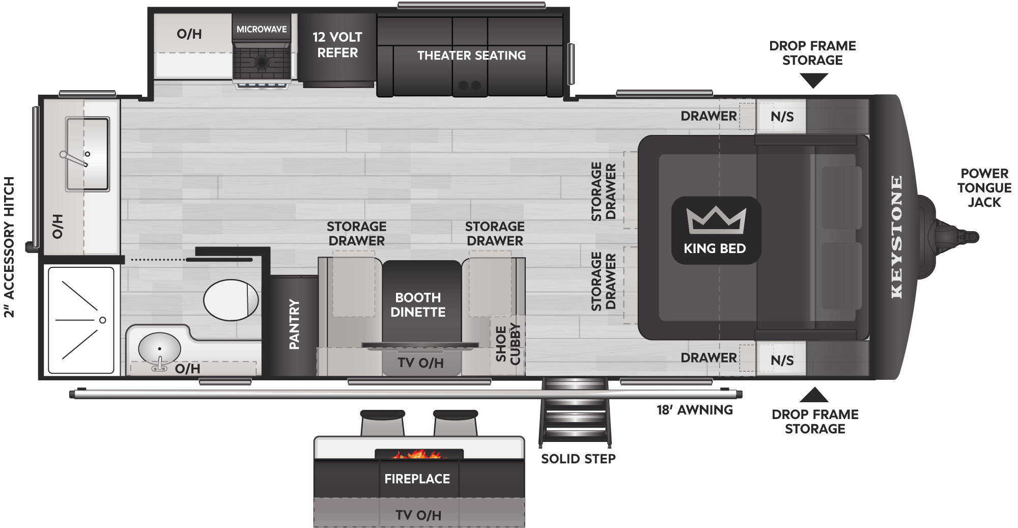 2026 Keystone Cougar Half-Ton (Travel Trailer) 22M, $ 39,990