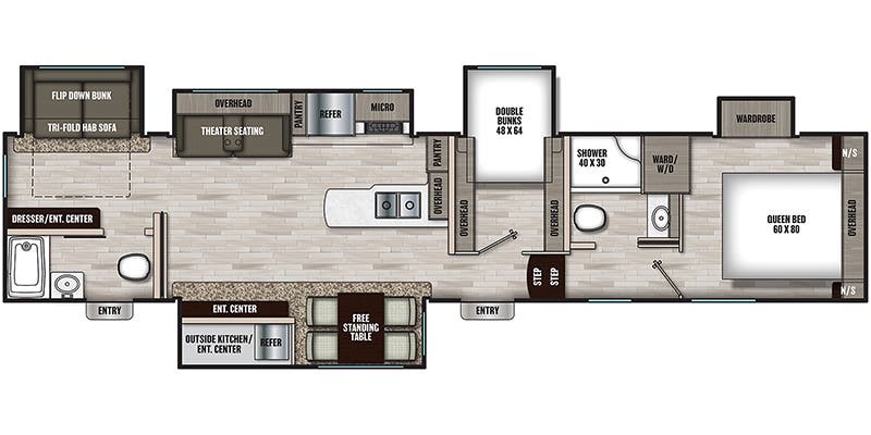 2022 Coachmen Chaparral 373MBRB, $ 68,725
