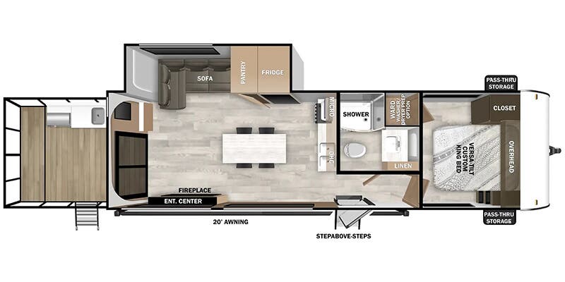 2025 Forest River Salem 32VERANDA, $ 37,995