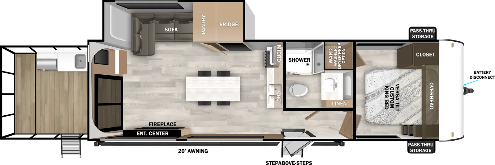 2025 Forest River Salem 32VERANDA, $ 37,995